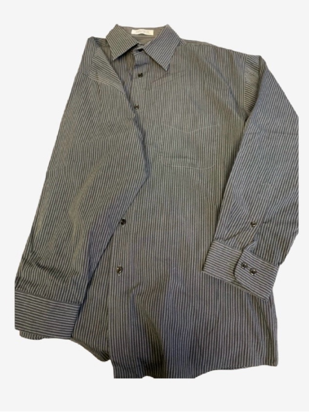 Joseph & Feiss grey striped dress shirt